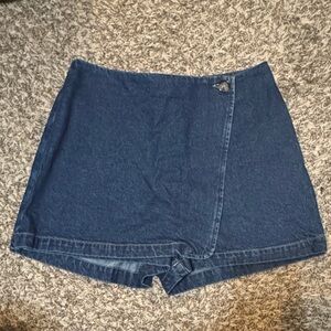 H&M Denim Blue Women's Skort